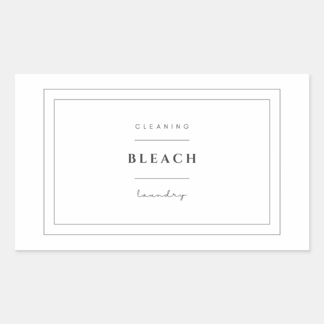 Stickers Étiquette de blanchisserie (Devant)