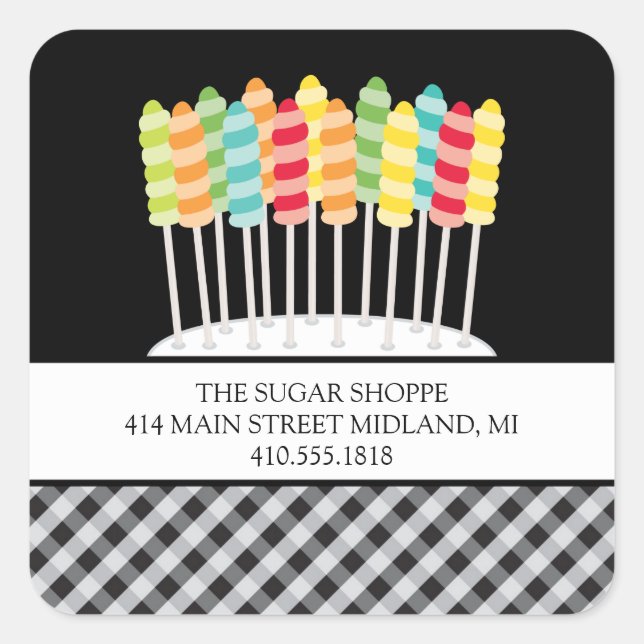 Stickers Étiquette de bonbons (Devant)