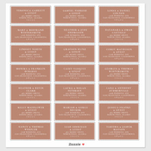 Stickers Étiquette de messagerie pour Mariages pré