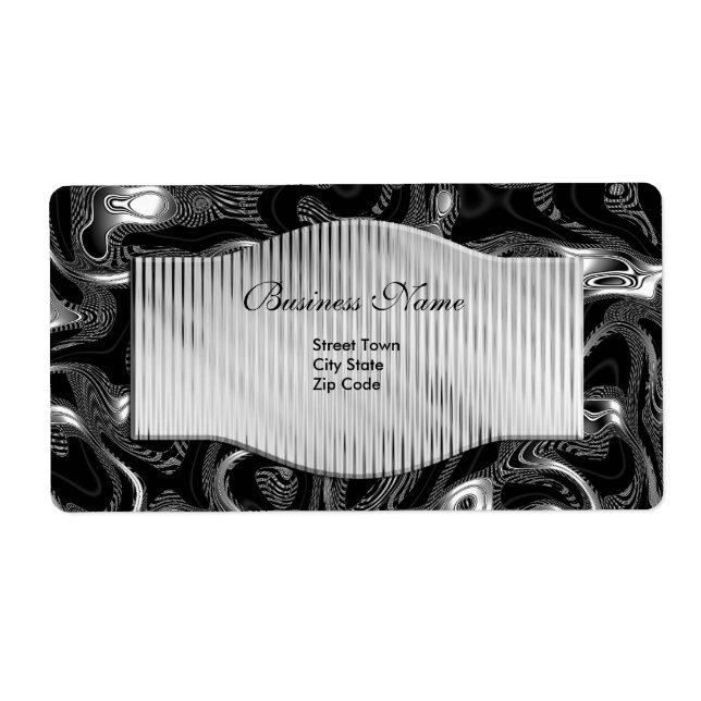 Stickers étiquette Elegant Étiquettes d'affaires g (Devant)