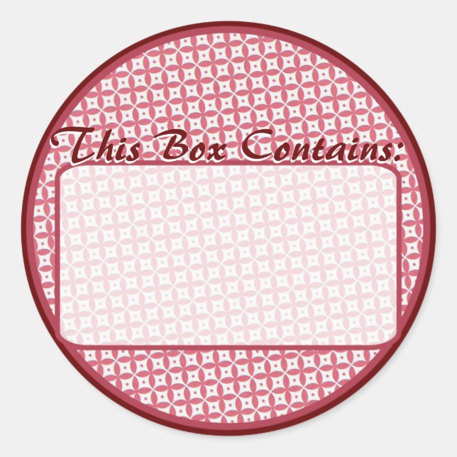 Stickers étiquettes (Devant)