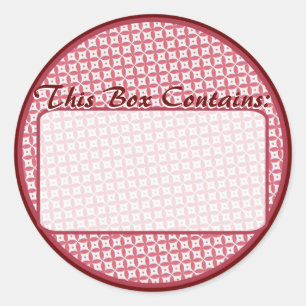 Stickers étiquettes