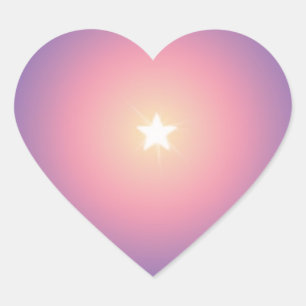 Stickers Étoile blanche brillante