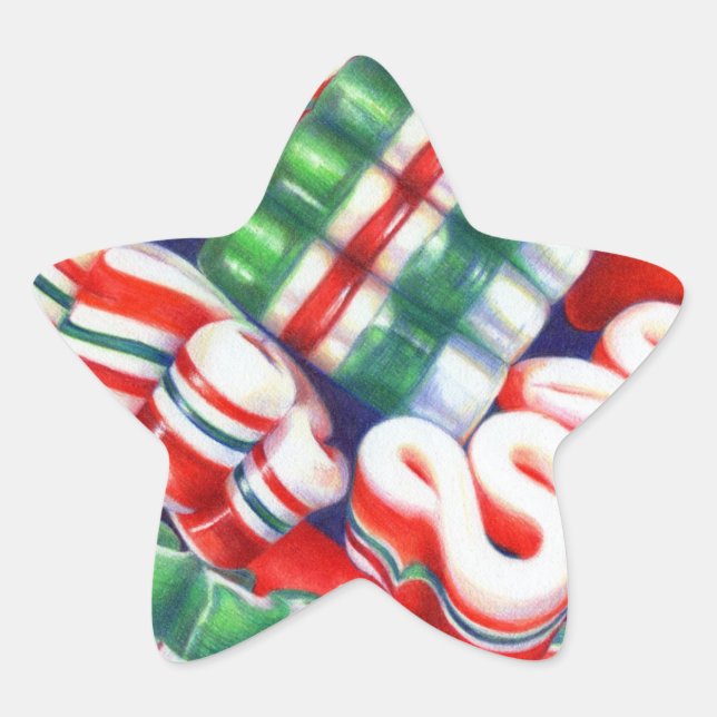 Stickers Étoile RIBBON CANDY (Devant)