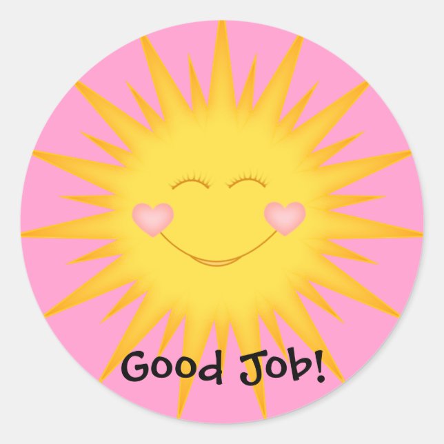 Stickers Étudiants/Bon Travail, Bien Fait, Super É (Devant)