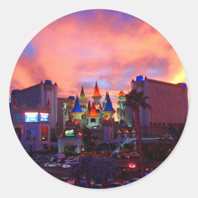 Stickers Excalibur Hotel #4 (Devant)