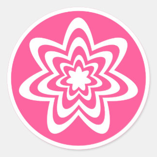Stickers Explosion Florale, Rose