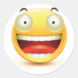 Stickers Face Big Eyes