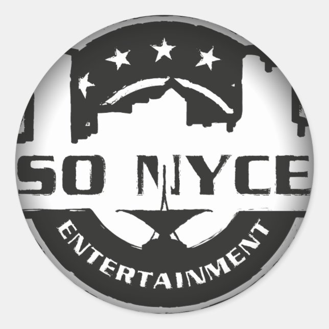 Stickers Fade to Black Round (Devant)