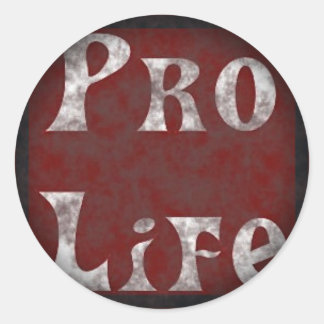 Stickers Fade to Black Round