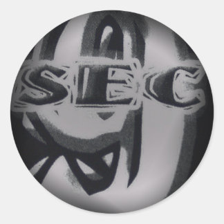 Stickers Fade to Black Round