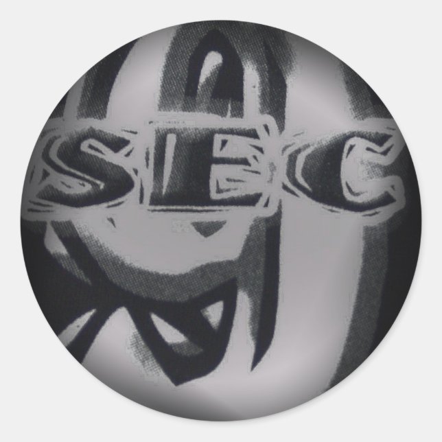 Stickers Fade to Black Round (Devant)