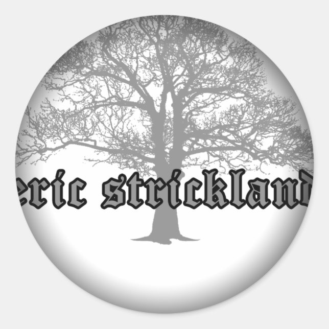 Stickers Fade to Black Round (Devant)