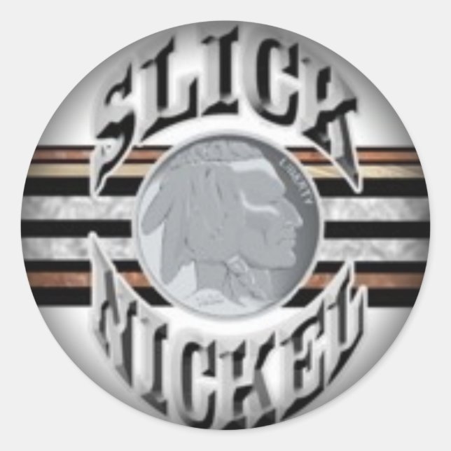 Stickers Fade to Black Round (Devant)