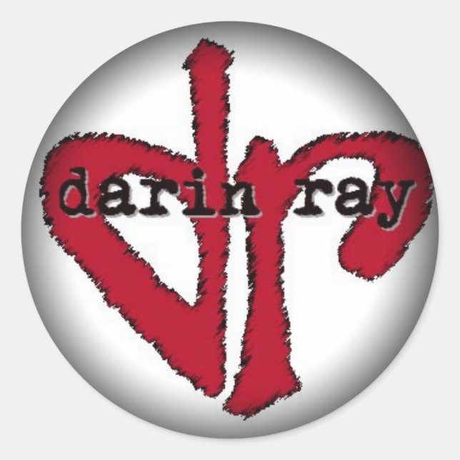 Stickers Fade to Black Round - Customisé (Devant)