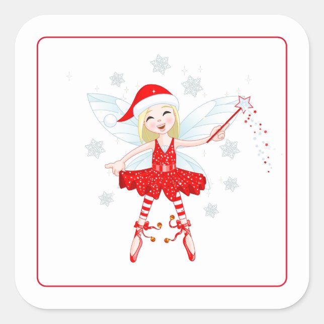 Stickers Fairy de Noël (Devant)