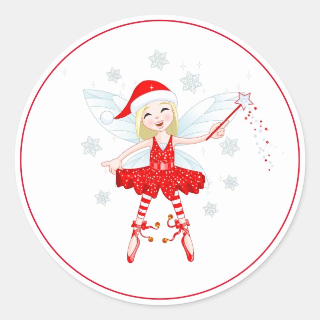 Stickers Fairy de Noël (Devant)