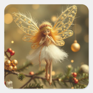 Stickers Fairy d'hiver mignons