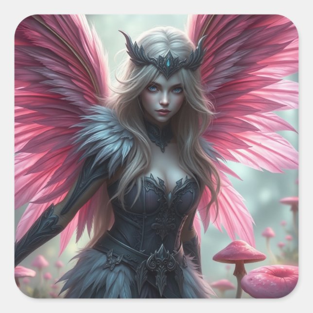 Stickers Fairy Rose (Devant)