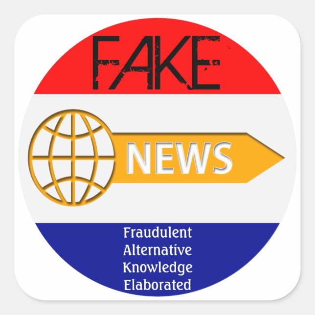 Stickers FAKE News (Devant)