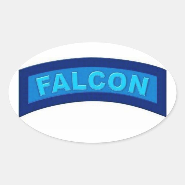 Stickers Falcon Bleu (Devant)