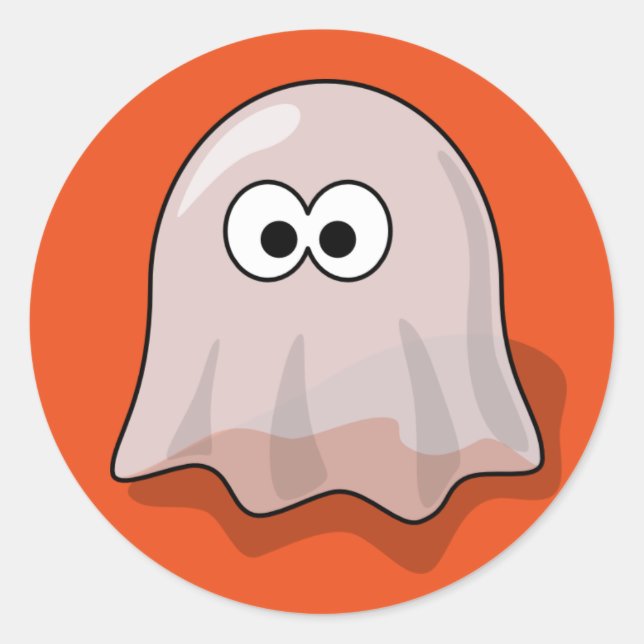Stickers fantômes d'Halloween (Devant)