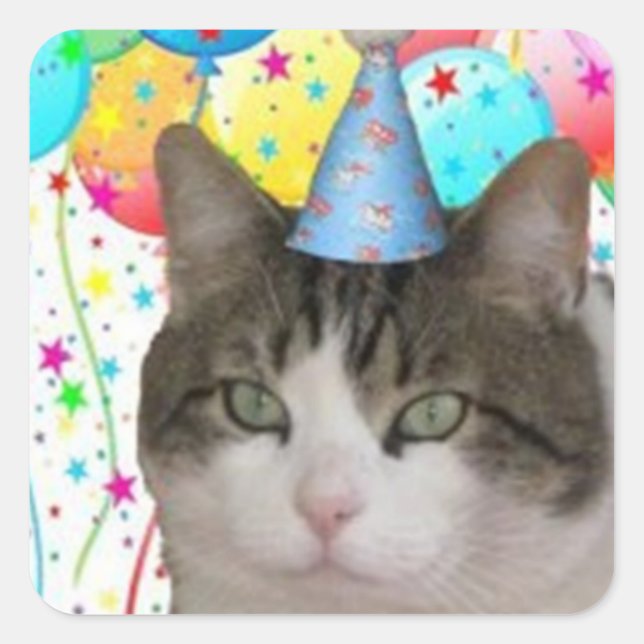 Stickers Fatboy Babushka fête d'anniversaire (Devant)