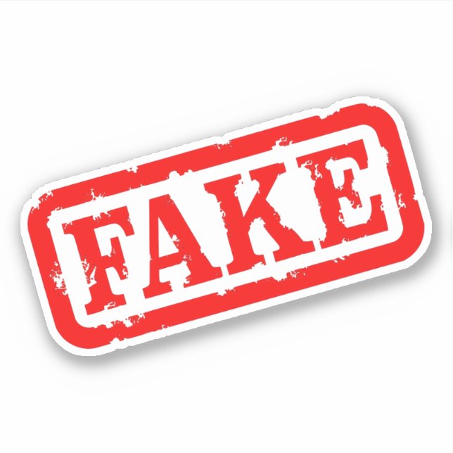 Stickers Faux Timbre : Faites votre marque avec st (Devant)