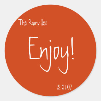 Stickers Favor Mariage