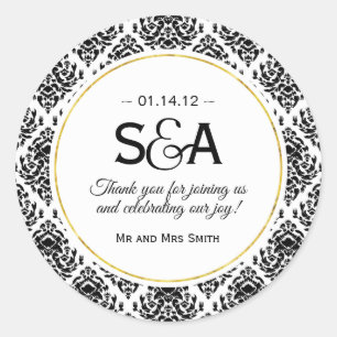 Stickers Favoris Damas Noir et Blanc