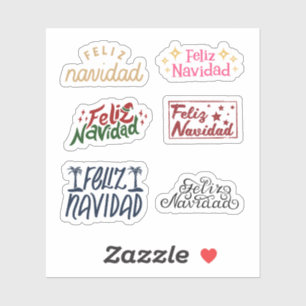 Stickers Feliz Navidad