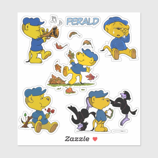 Stickers Ferald (Feuille)