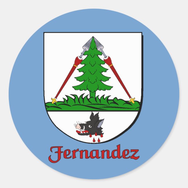 Stickers Fernandez Family Shield (Devant)