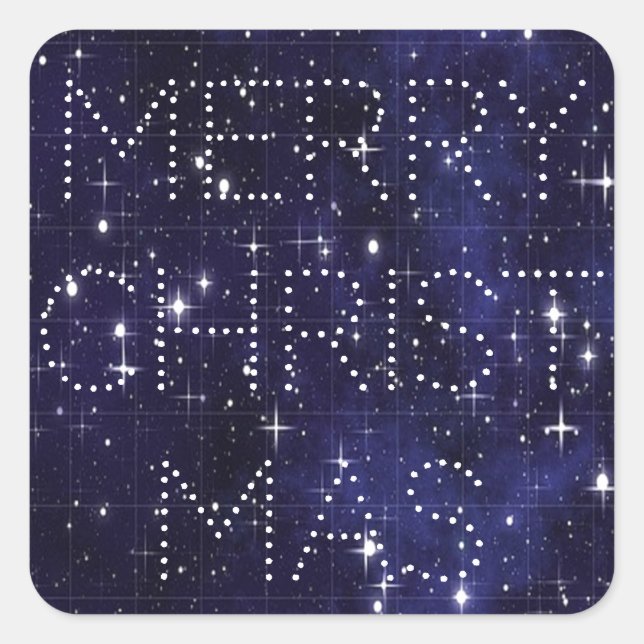 Stickers Festive Stars (Devant)