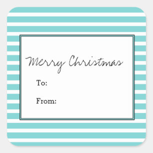 Stickers Festive Turquoise