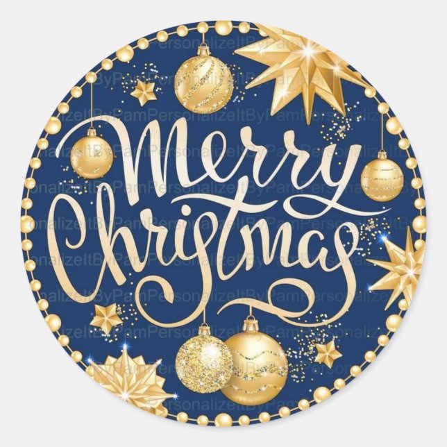 stickers fête de Noël (Devant)