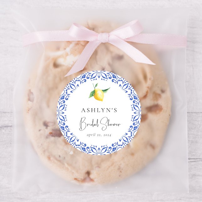 Stickers Fête des mariées citron carrelage méditer (Créateur téléchargé)