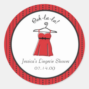 Stickers Fête des mariées de lingerie