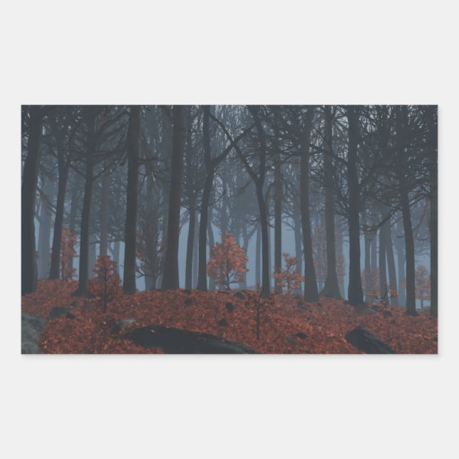 Stickers Feuille d'hiver (Devant)