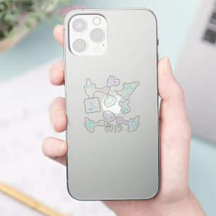 Stickers Figure Sorcière Colorée pour Iphone