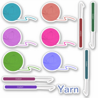 Stickers Fils et crochet