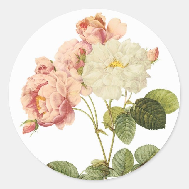 stickers Fleurs vintages 2 B (Devant)