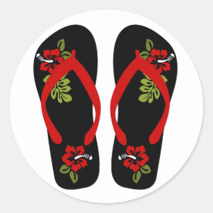Stickers Flip Flops