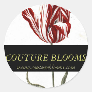Stickers Floriste Affaires Élégant Couture