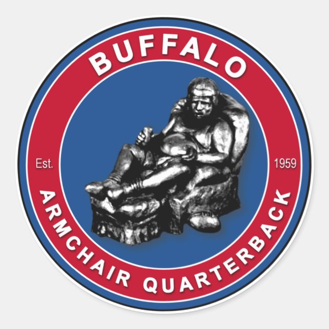 Stickers Football QB Buffalo fauteuil (Devant)
