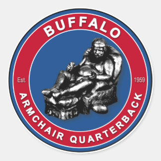 Stickers Football QB Buffalo fauteuil
