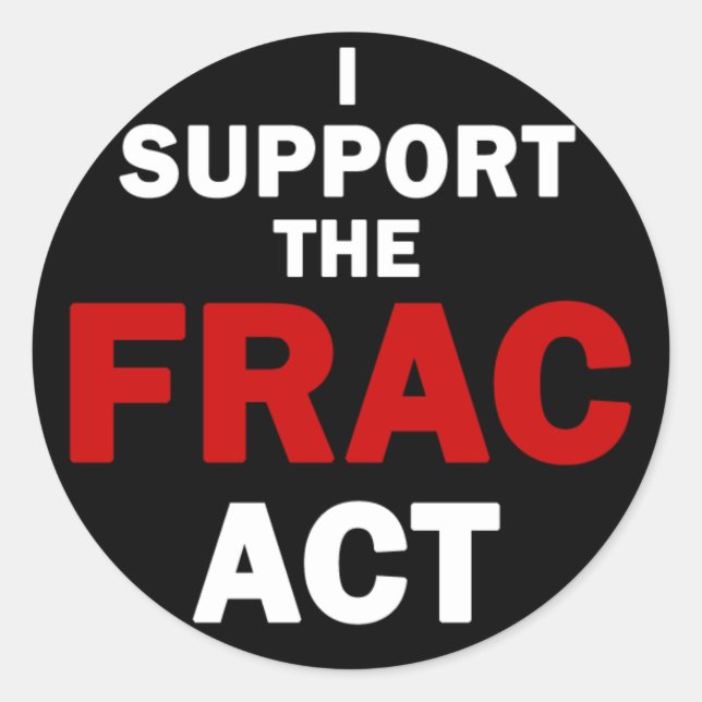 Stickers FRAC Act (noir) (Devant)