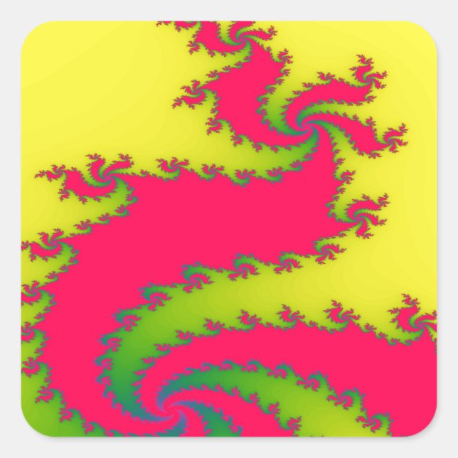 Stickers Fractants Dragon de Nouvel An Chinois (Devant)