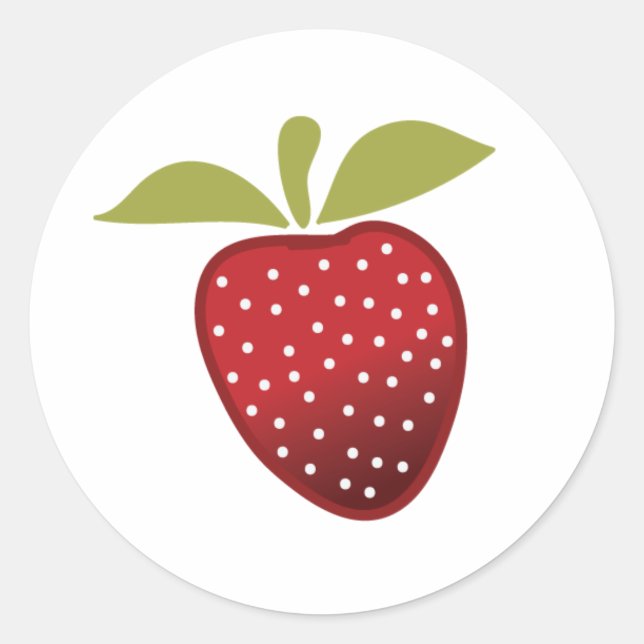 Stickers fraises (Devant)
