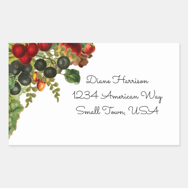 Stickers Fruit Automne (Devant)